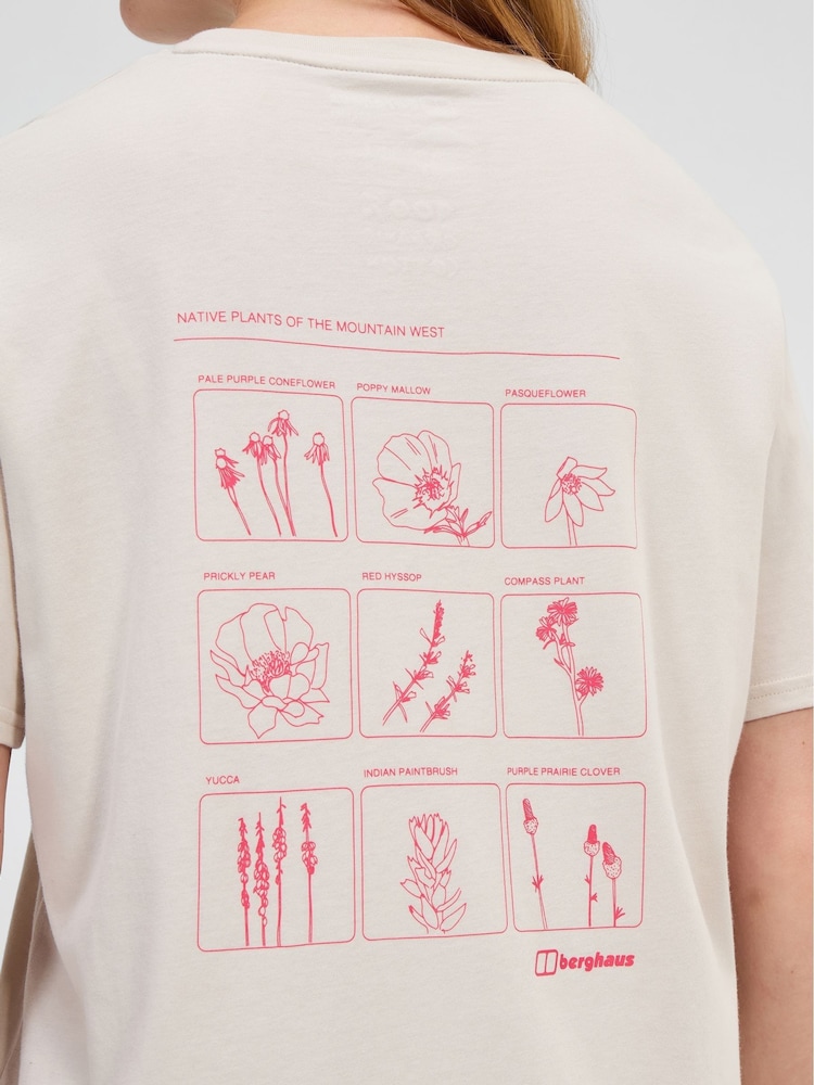 Berghaus Cream Mount Botany Short Sleeve T-Shirt - Image 4 of 6