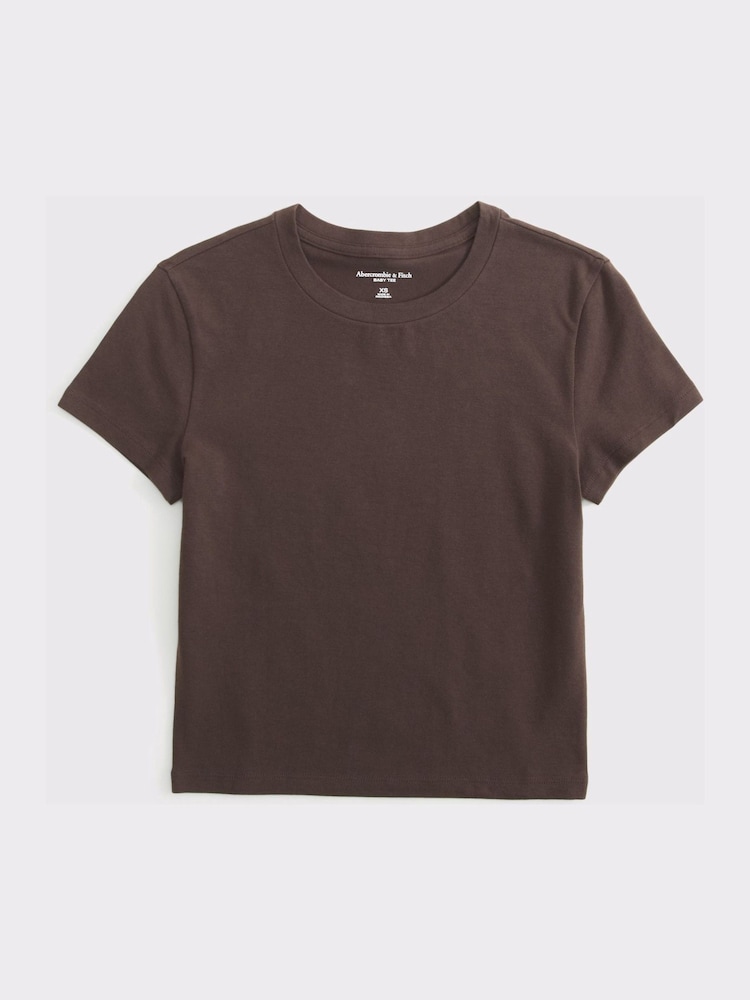 Abercrombie & Fitch katoenen naadloos baby T-shirt - Afbeelding 5 van 5