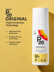 P20 Original SPF 50+ Oil Spray Suncream 200ml - Image 2 of 5
