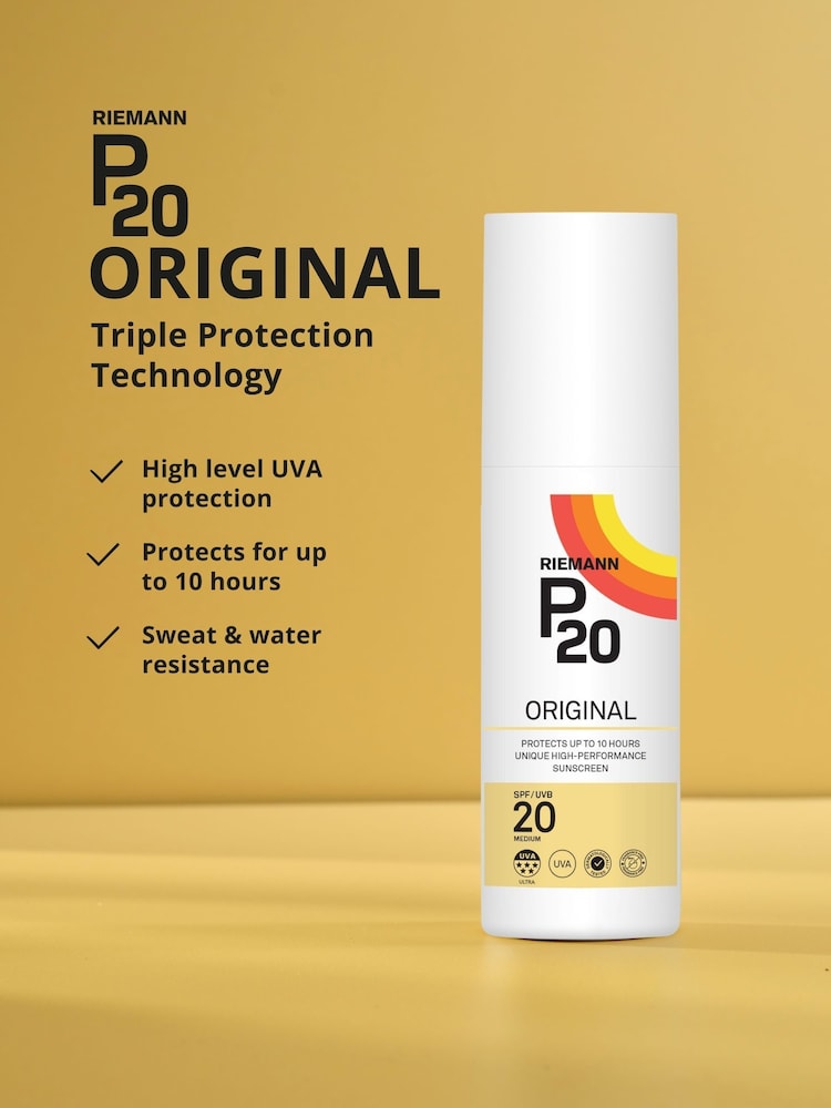 P20 Original SPF 20 Oil Spray Suncream 200ml - Image 2 of 5