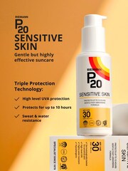 P20 Sensitive Skin SPF 30 Sun Cream 100ml - Image 2 of 5