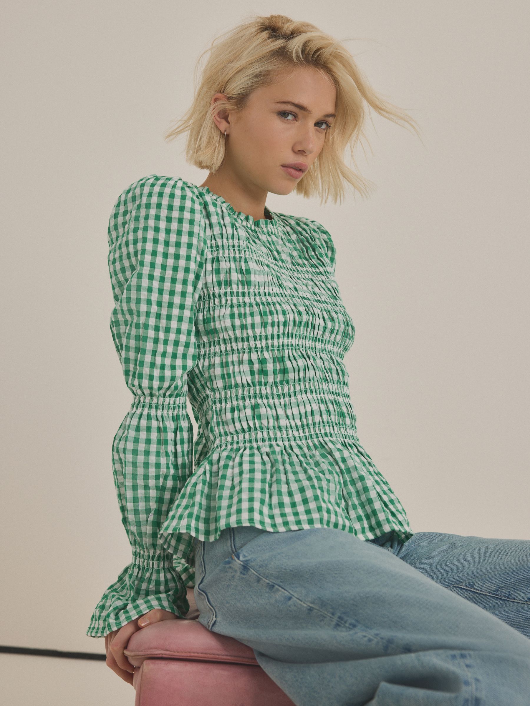 puffy cami blouse | Acka.｜ エーシーケーエー｜公式オンライン