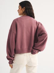 Abercrombie & Fitch Logo Jersey Button Through Cardigan - 5суретінің 2 суреті