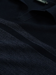 Rodd & Gunn Blue Mount Albert Knit Polo Shirt - Image 6 of 6