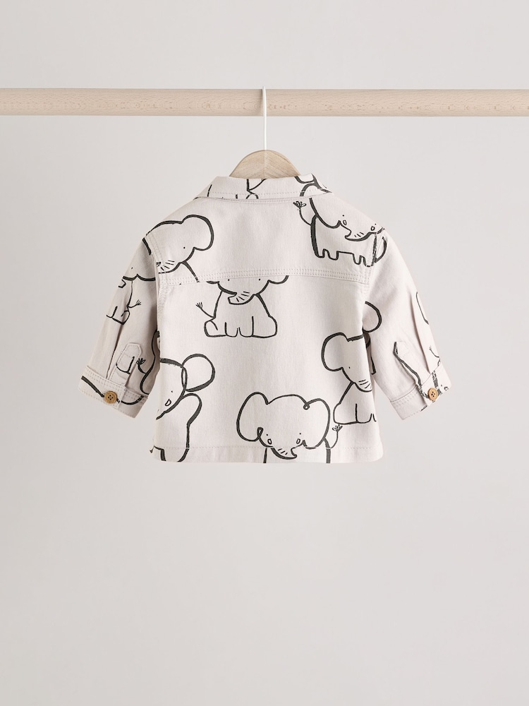 Однотонне Слон - немовля сорочки And штани 100% Cotton Set 3 Pieces (0мес.-2р.) - Image 10 of 16