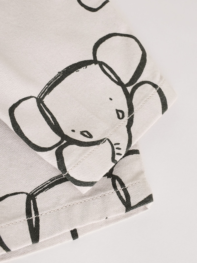 Mono Elephant Baby Shirt And Trousers 100% Cotton Set 3 Piece (0mths-2yrs) - Image 16 of 16