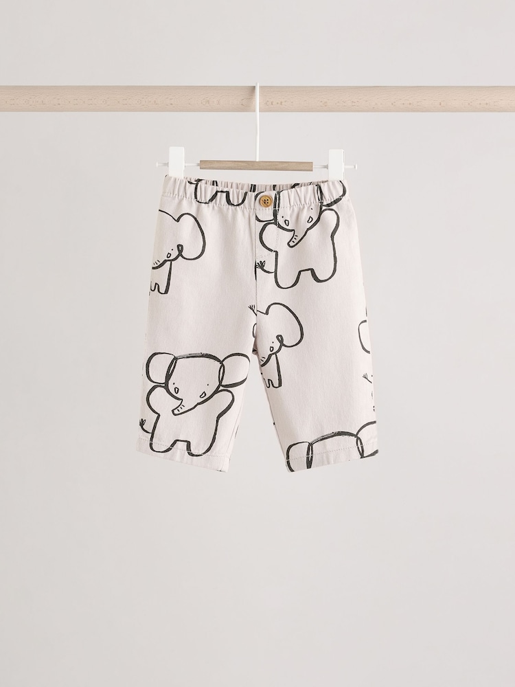 Однотонне Слон - немовля сорочки And штани 100% Cotton Set 3 Pieces (0мес.-2р.) - Image 8 of 16