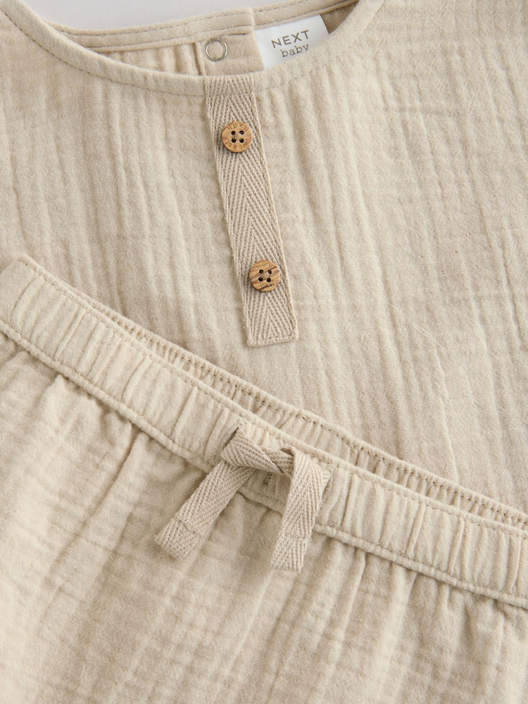neutre - Ensemble haut et short bébé (0mois-3ans) - Image 8 of 10