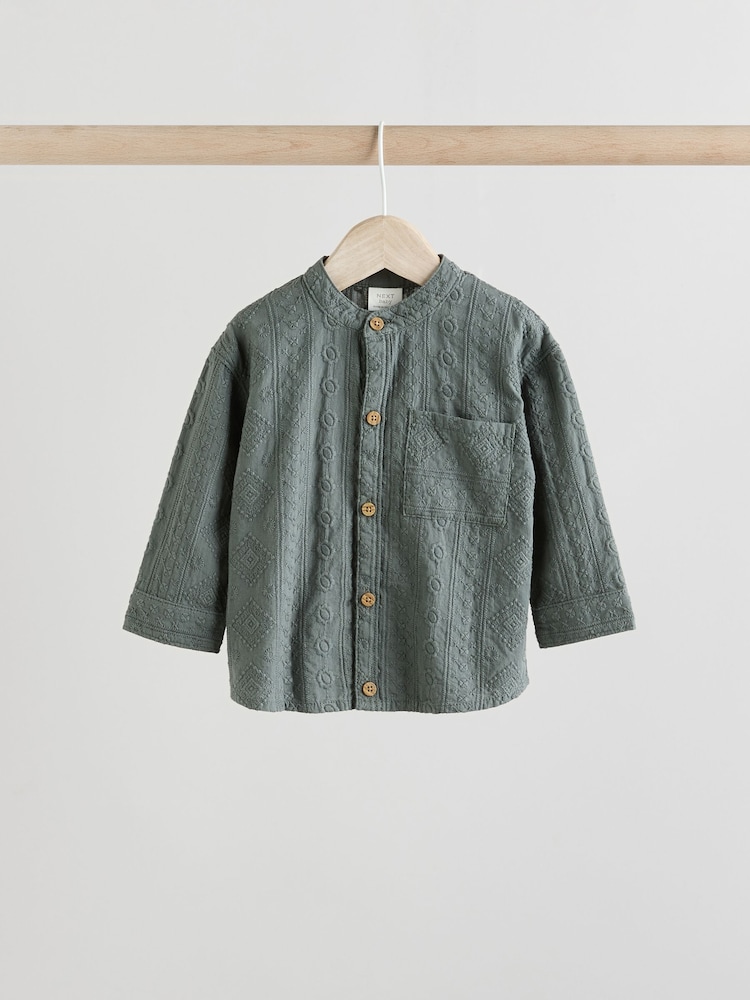 Green Baby Shirt and Trousers Set (0mths-3yrs) - Image 2 of 10