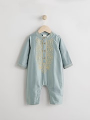 Vert - Barboteuse pour bébé occasion (0 mois-2 ans) - Image 1 de 6