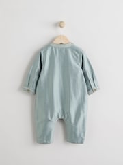 Vert - Barboteuse pour bébé occasion (0 mois-2 ans) - Image 2 de 6