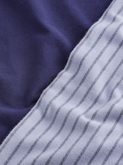 Blue/White Stripe Single Woven Pyjamas (4-16yrs) - Image 8 of 8