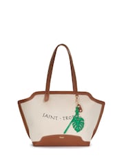 Dune London Natural Daytripping Large Summer Tote Bag - Image 3 of 6