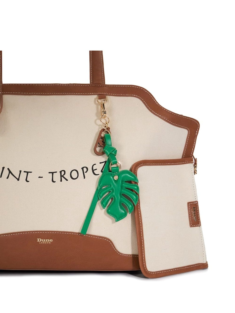 Dune London Natural Daytripping Large Summer Tote Bag - Image 6 of 6