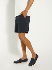 Dune London Blue Wide Fit Berkly Sole Loafers - Image 1 of 7