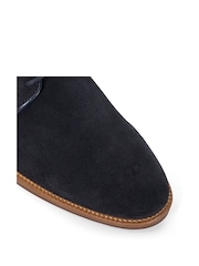 Dune London Blue Bridon Piped Gibson Casual Shoes - Image 6 of 6