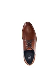 Dune London Brown Bridon Piped Gibson Casual Shoes - Image 5 of 6