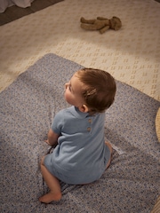 Blue Knitted Top and Short Baby Set (0mths-2yrs) - Image 13 of 16