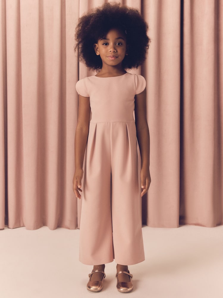 Pink Occasion Jumpsuit (3-16yrs) - Image 1 of 9