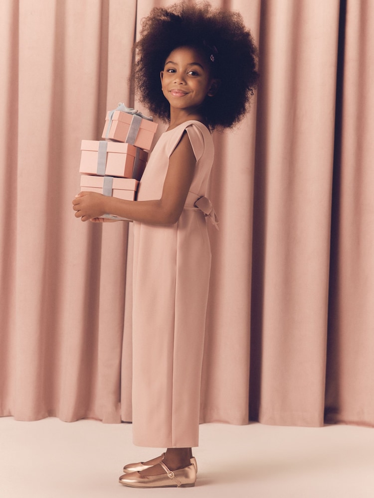 Pink Occasion Jumpsuit (3-16yrs) - Image 2 of 9