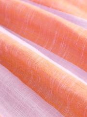 Orange/Pink Stripe Button Dress (3-16yrs) - Image 9 of 9