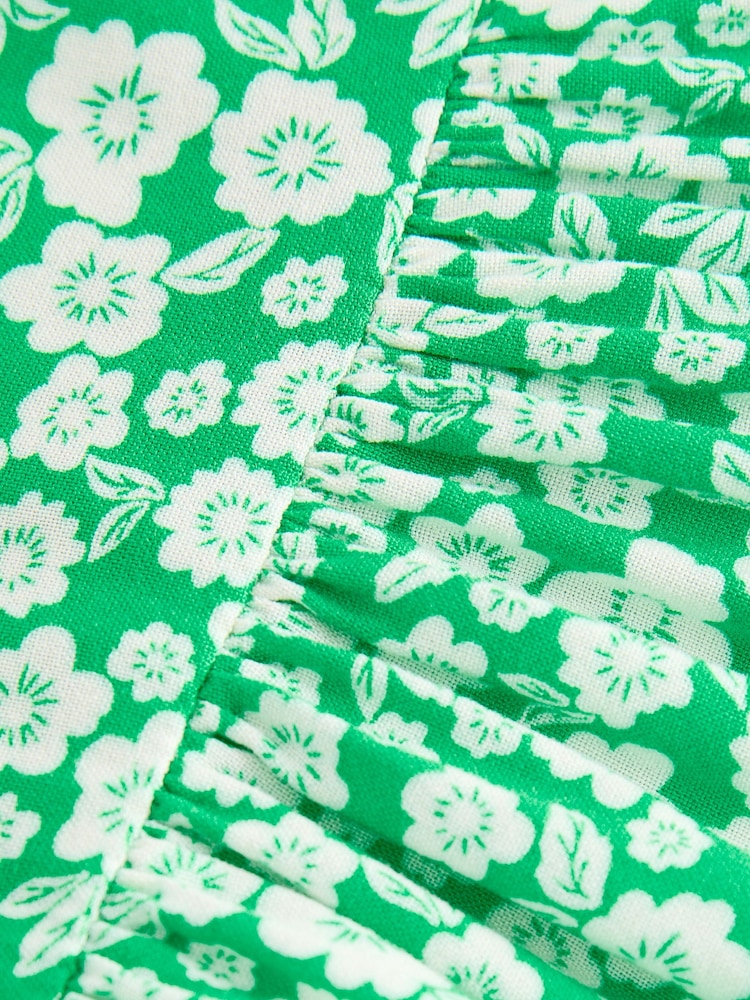 Verde de florecitas - Vestido de verano con botones (3-16 años) - Imagen 7 de 7 Verde de florecitas - Vestido de verano con botones (3-16 años) - Imagen 7 de 7