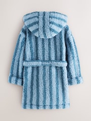 Blue Stripe Fleece Robe (9mths-16yrs) - Image 6 of 8