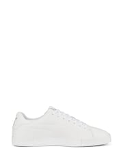 Puma White Mens Fusion Classic Golf Shoes - Image 3 of 8