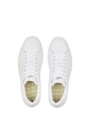 Puma White Mens Fusion Classic Golf Shoes - Image 5 of 8