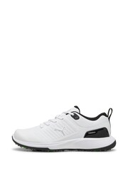 Puma White Mens Grip Fusion Flex Golf Shoes - Image 2 of 6