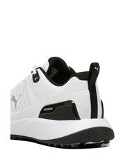 Puma White Mens Grip Fusion Flex Golf Shoes - Image 6 of 6