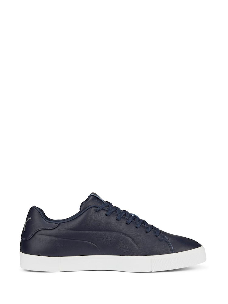 Puma Blue Mens Fusion Classic Golf Shoes - Image 1 of 7