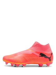 Puma Pink Mens Future 7 Match Fg/AG Laceless Football Boots - Image 2 of 7