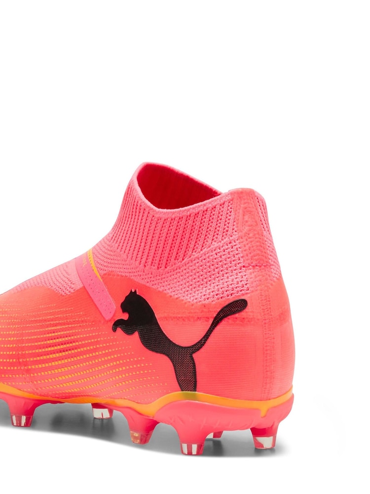 Puma Pink Mens Future 7 Match Fg/AG Laceless Football Boots - Image 5 of 7