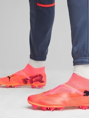 Puma Pink Mens Future 7 Match Fg/AG Laceless Football Boots - Image 7 of 7