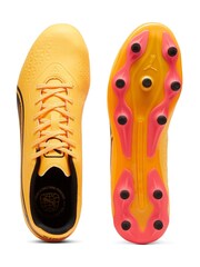 Puma Orange Mens King Match Fg/AG Football Boots - Image 4 of 7