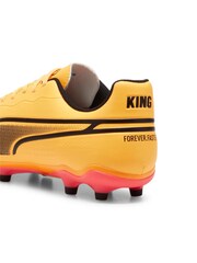 Puma Orange Mens King Match Fg/AG Football Boots - Image 5 of 7