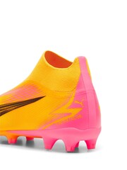 Puma Orange Mens Ultra Match Fg/AG Laceless Football Boots - Image 4 of 8