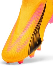 Puma Orange Mens Ultra Match Fg/AG Laceless Football Boots - Image 6 of 8