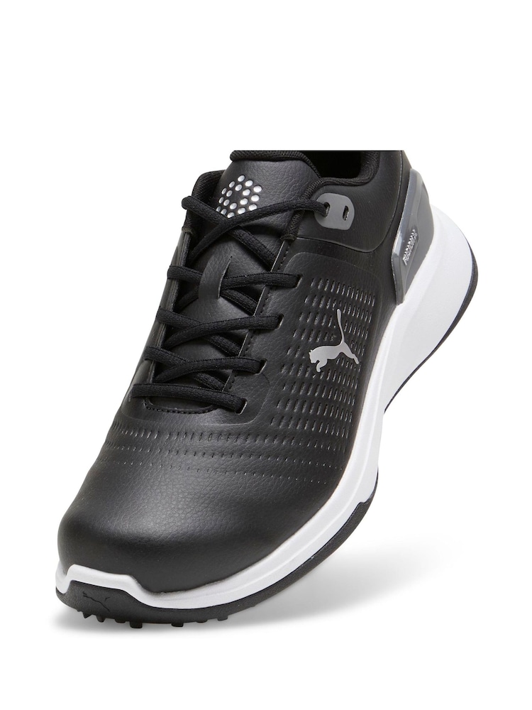 Puma Black Mens Grip Fusion Flex Golf Shoes - Image 6 of 6