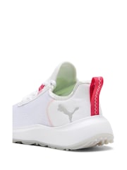 Puma White Womens Fusion Crush Sport Golf Shoes - Image 5 of 6