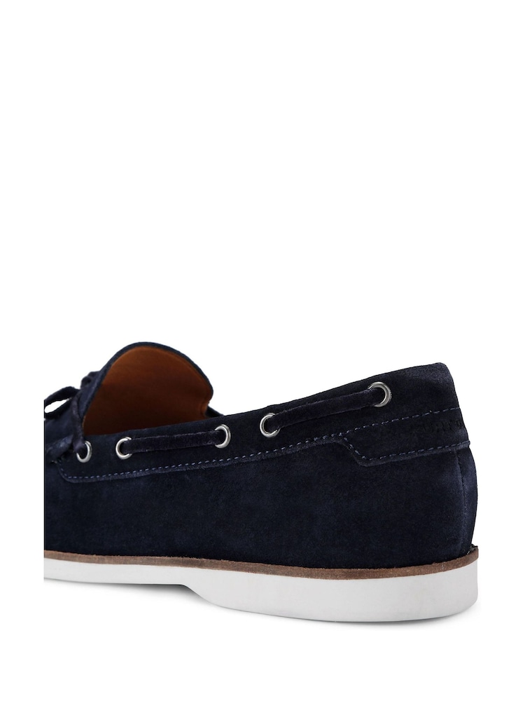 أزرق - KG Kurt Geiger Venice Slip-On Boat Shoes - صورة 2 من 4 أزرق - KG Kurt Geiger Venice Slip-On Boat Shoes - صورة 2 من 4