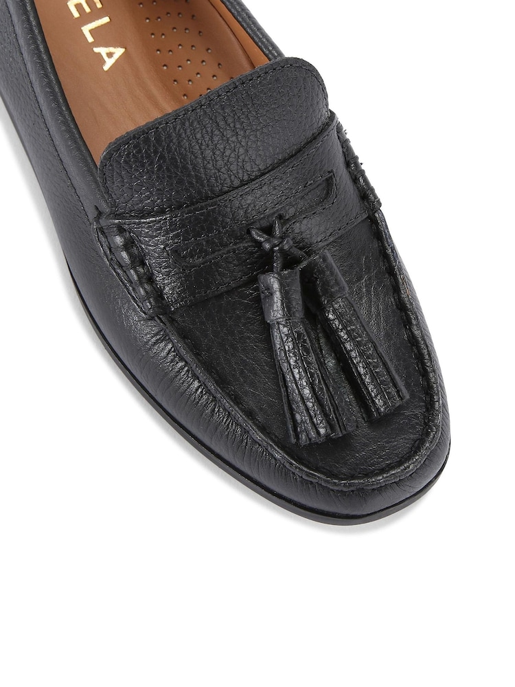 Black - Carvela Comfort Tuscany Loafer Tassle Shoes - Image 5 of 5