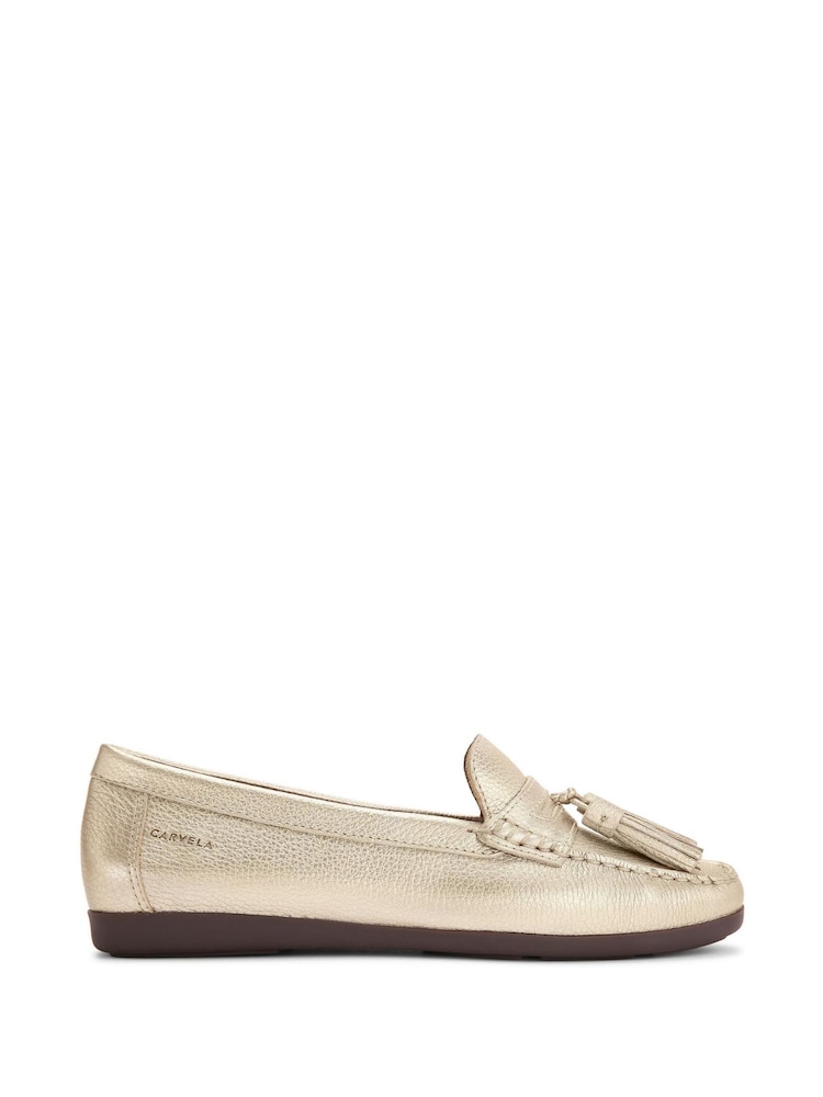 Dorado - Carvela Comfort Tuscany Loafer Tassle Shoes - Imagen 2 de 5