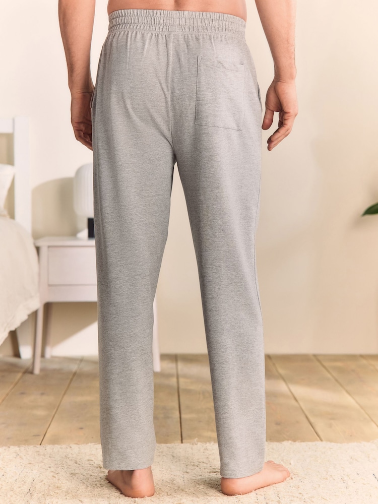 Grey Marl Open Slim Lightweight Joggers - Image 2 of 9
