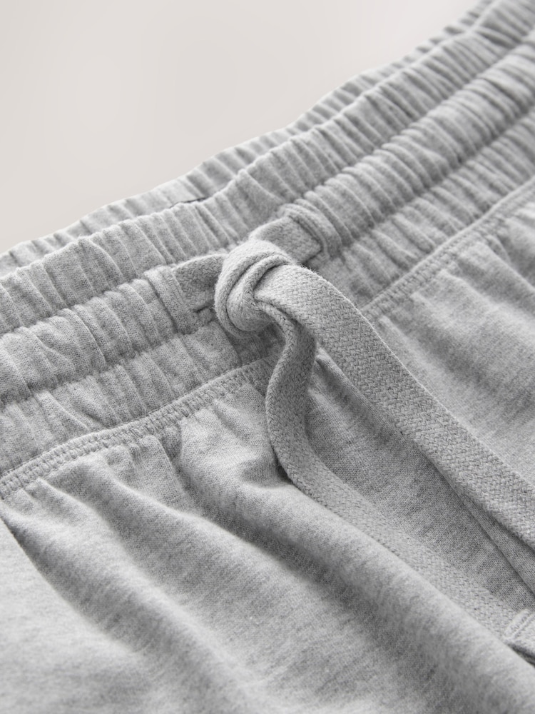 Grey Marl Open Slim Lightweight Joggers - Image 9 of 9