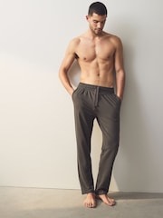 Grau - Offener Saum - Lightweight 100% Cotton Joggers 2 Pack - Bild 2 von 10