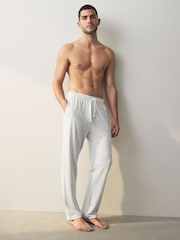 Grau - Offener Saum - Lightweight 100% Cotton Joggers 2 Pack - Bild 4 von 10