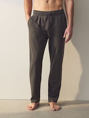 Grau - Offener Saum - Lightweight 100% Cotton Joggers 2 Pack - Bild 5 von 10