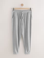 Grey Marl Cuffed Slim Lightweight Joggers - Image 5 of 7